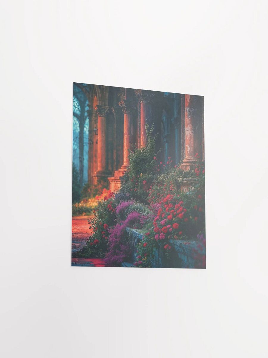 Ruins in Bloom Matte Poster product image (21)