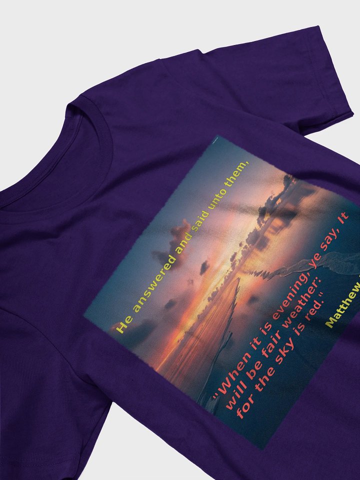 Bella Supersoft Tee-Sunset product image (2)