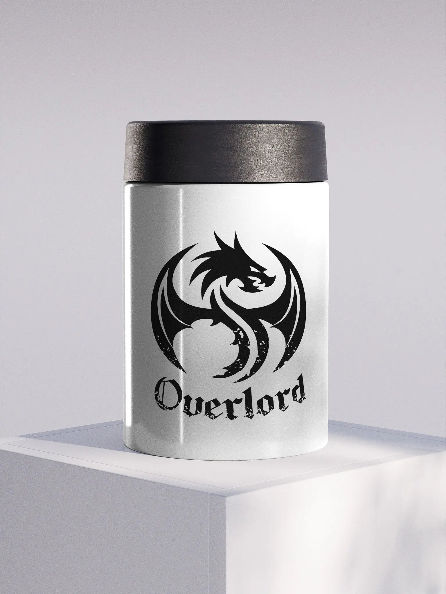 Overlord Stainless Steel Koozie (Black) product image (1)