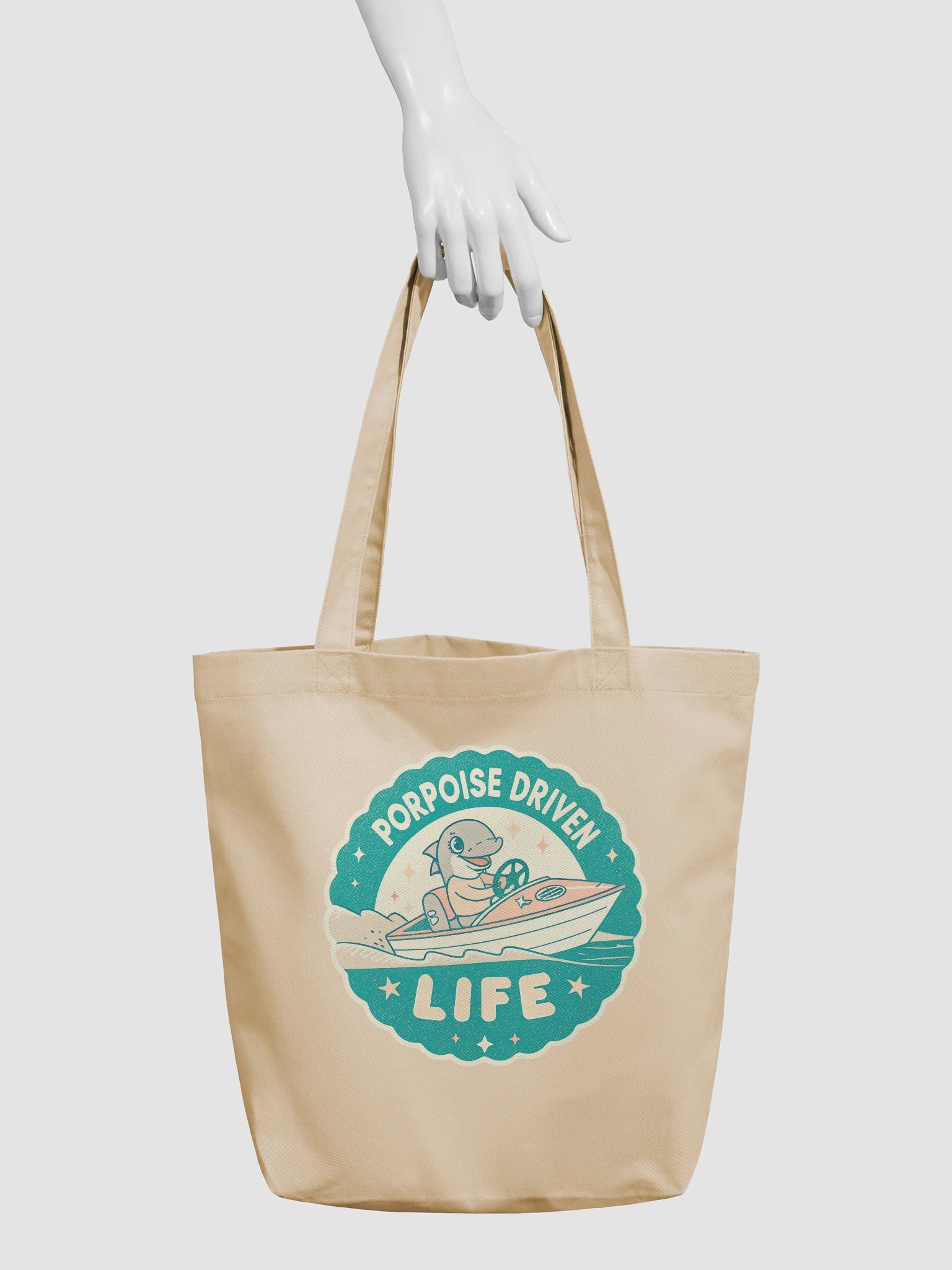 Porpoise Driven Life Eco Tote product image (3)