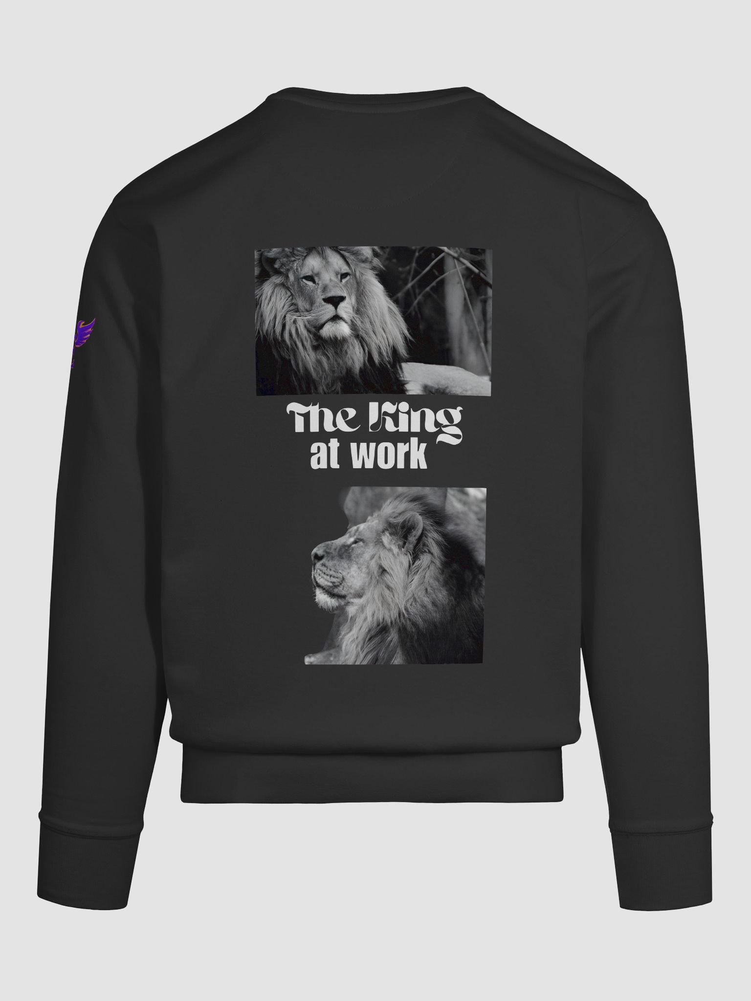 The king at work: Crew neck product image (11)