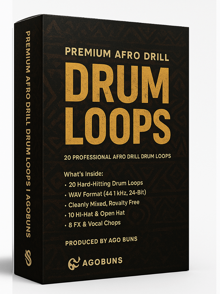 Premium Afro Drill Drum Loops product image (1)