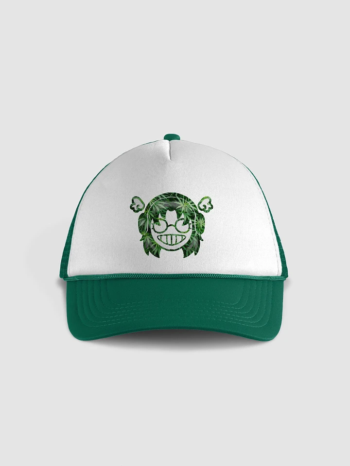 Geek Logo Weed Edition Trucker Hat product image (1)