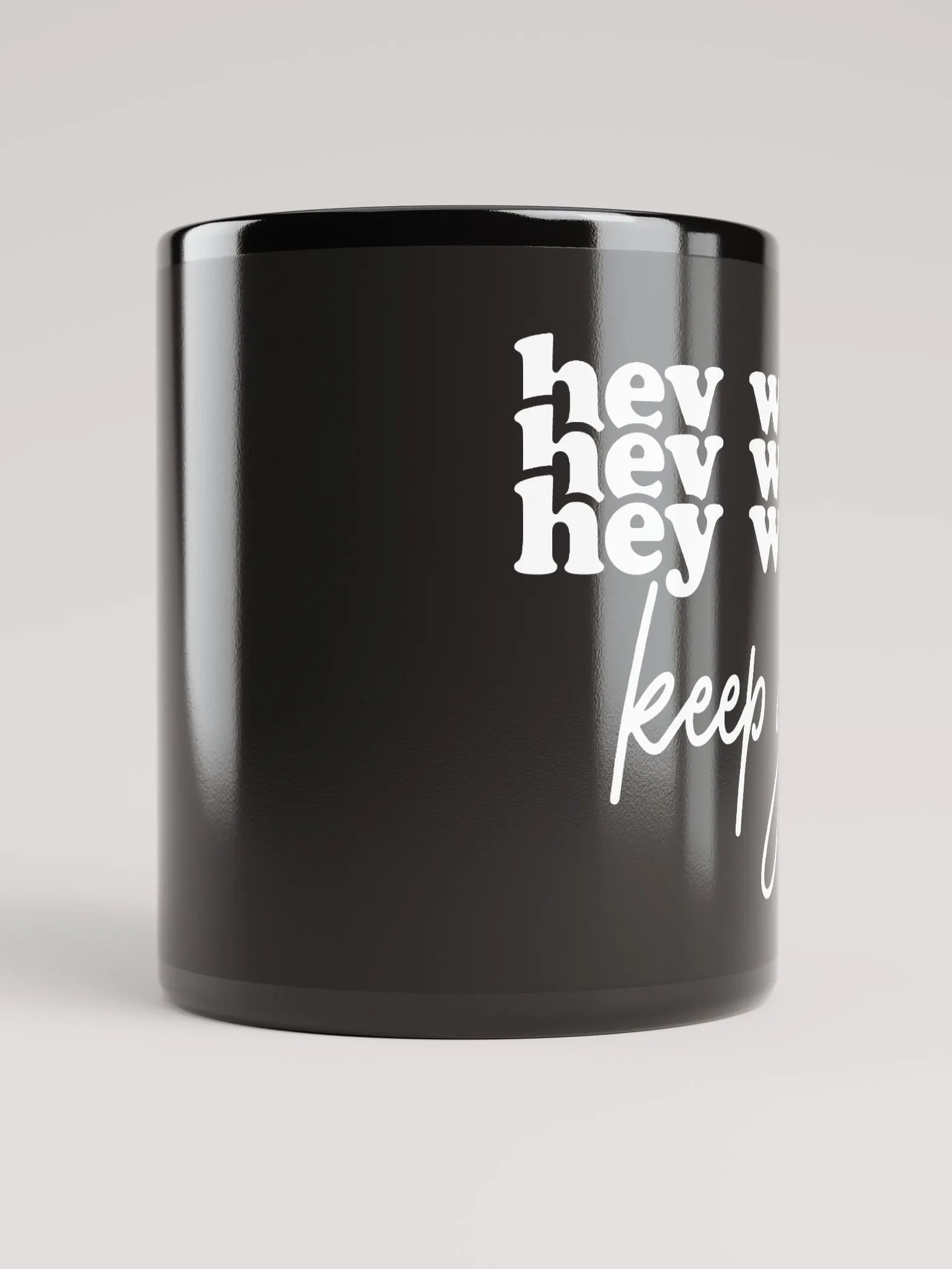 Hey Warrior Keep Going Mug product image (10)