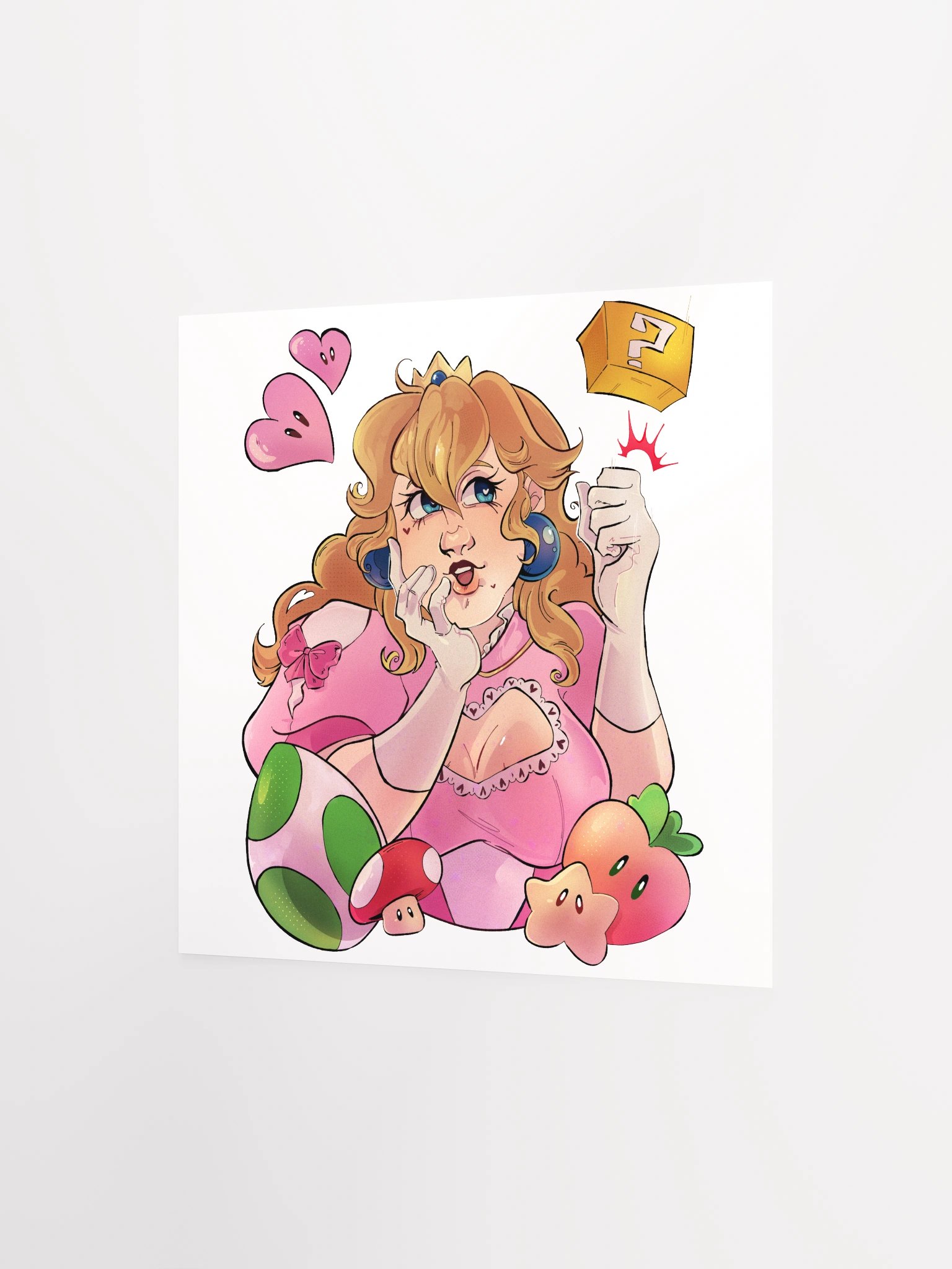 Level- Up Princess Square Print product image (2)