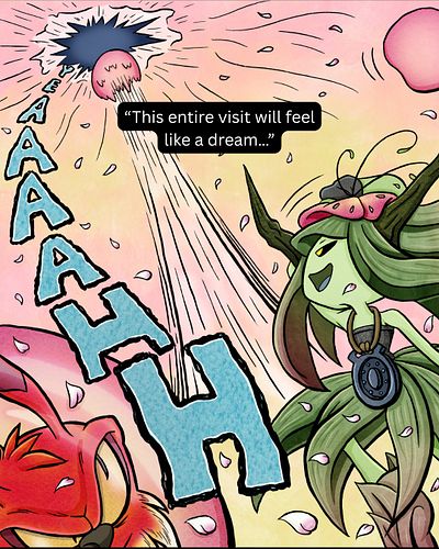 “This entire visit will feel like a dream…”
Kali’s time in the spirit realm ends with a blast!
Read Page 36 now – link in bio...