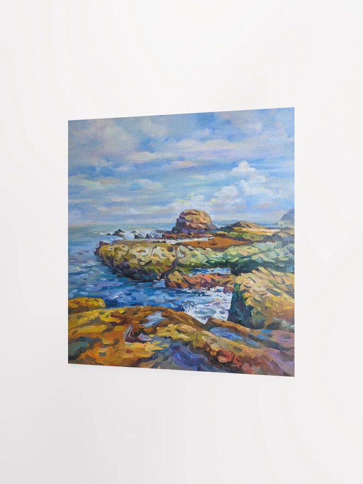 Seaside Landscapes-Oil Painting Paper Poster product image (10)