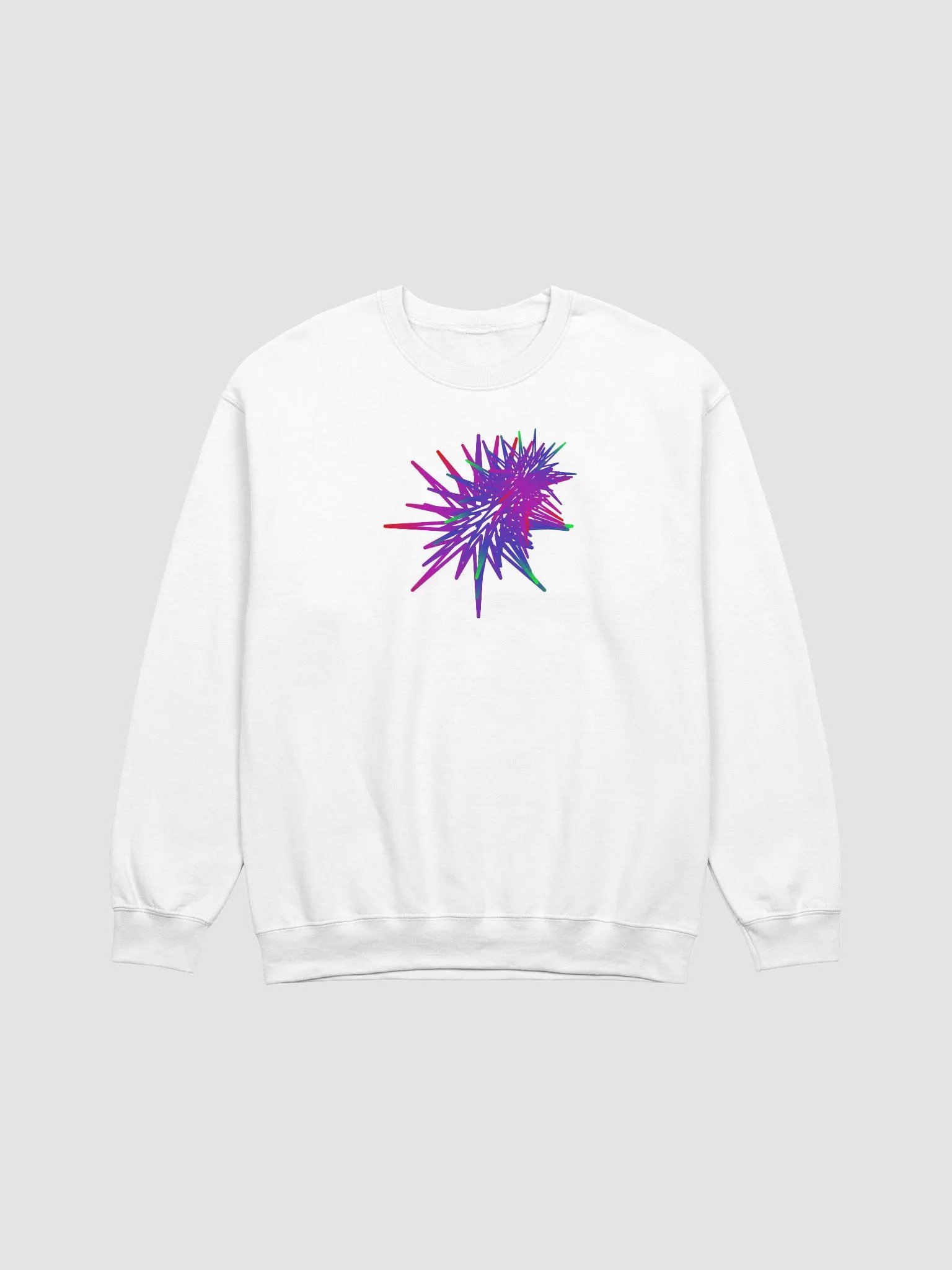 Psychedelic Burst Crewneck Sweatshirt product image (1)