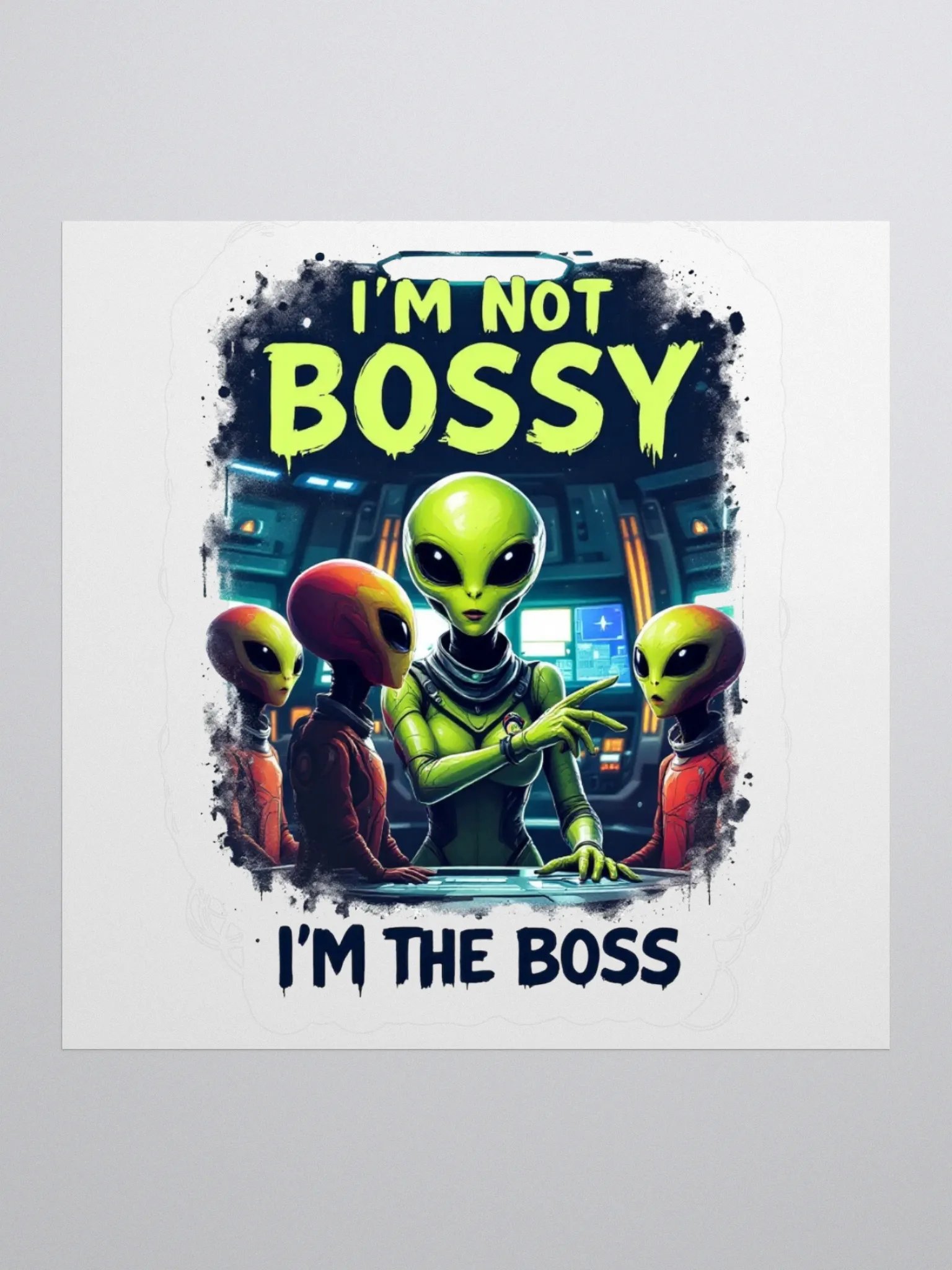 Alien Authority Kiss Cut Stickers product image (2)