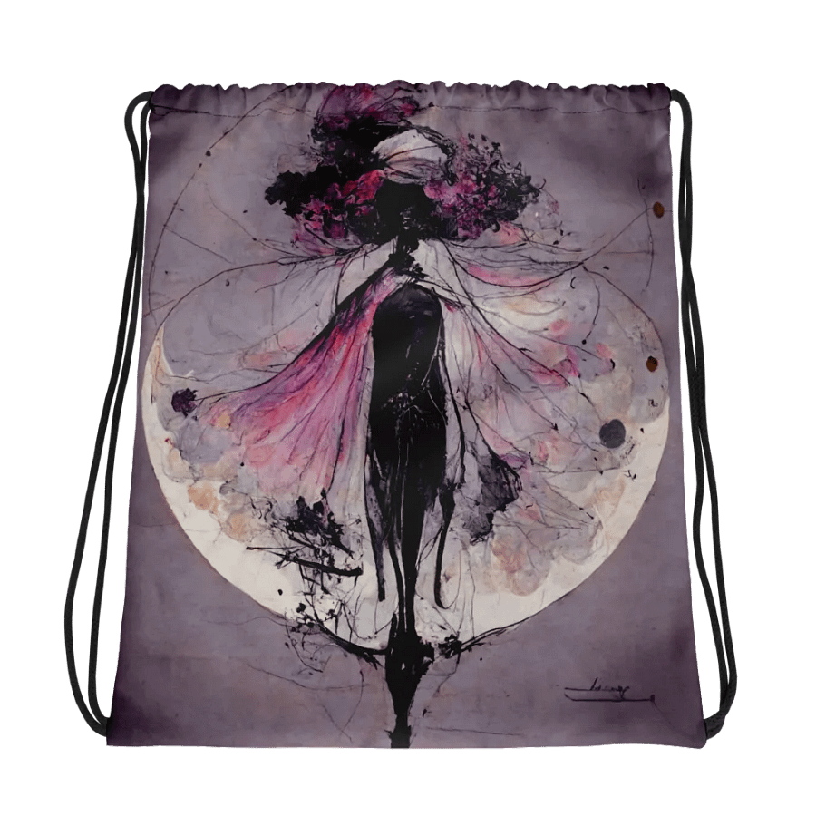 Ethereal Dream All-Over Drawstring Bag product image (1)