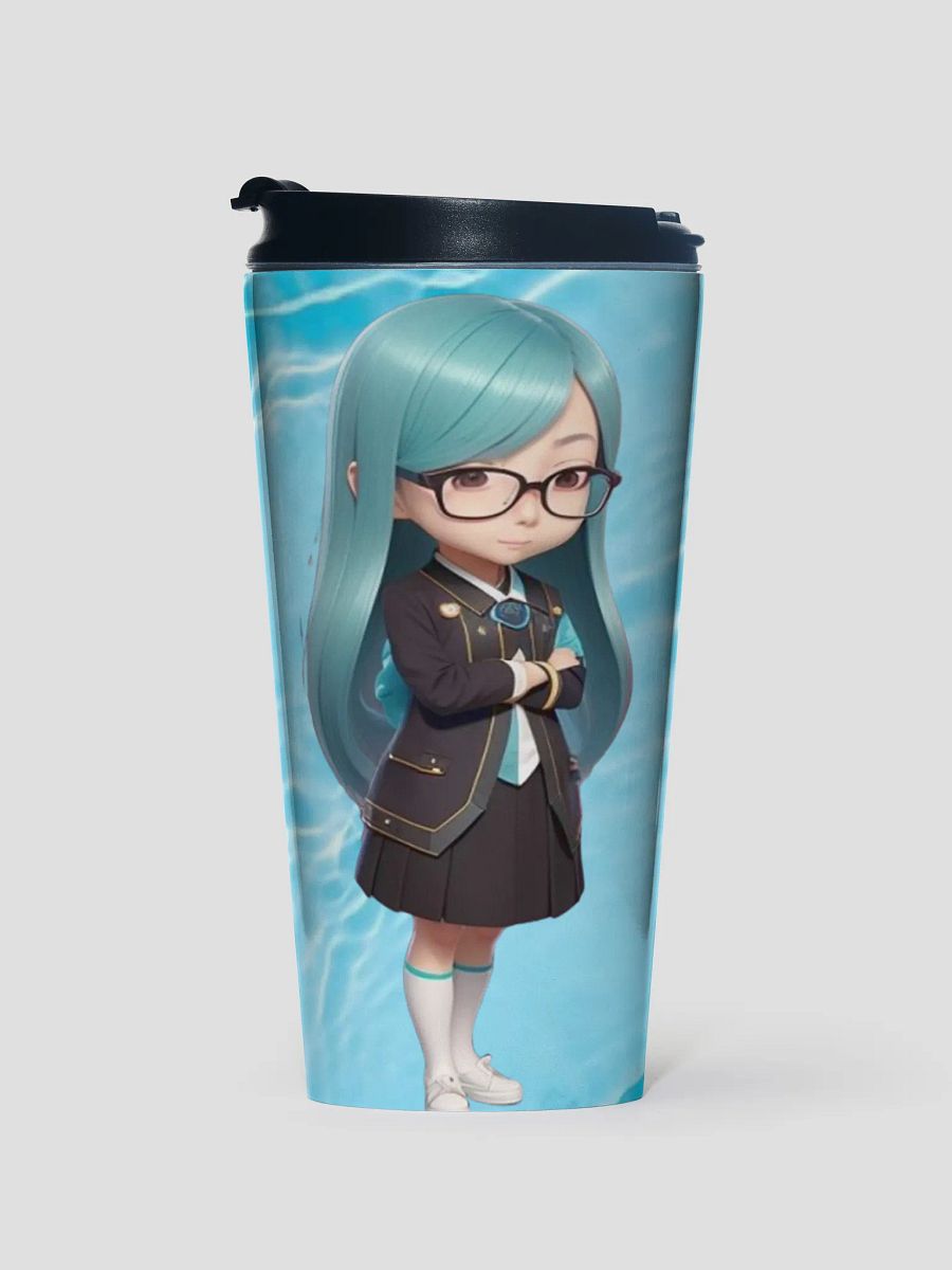 (Aqua CHIBI) K Stainless Steel Travel Mug product image (1)