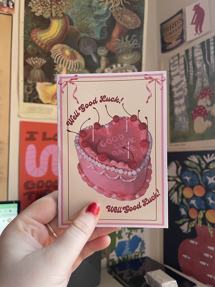 Good Luck Babe Card product image (1)