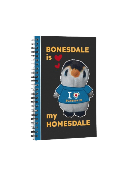 “Bonesdale Is My Homesdale” Notebook product image (1)
