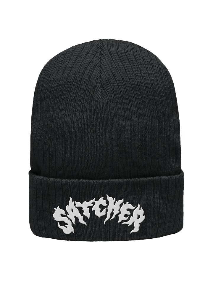 SATCHER Ribbed Knit Beanie product image (1)