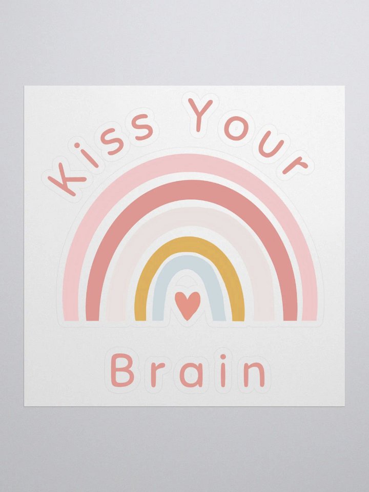 Kiss Your Brain Sticker product image (1)