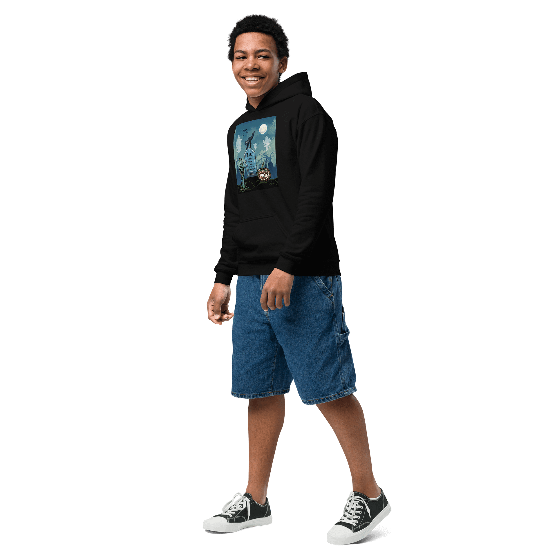 Kids: R.I.P. Negativity Hoodie product image (3)