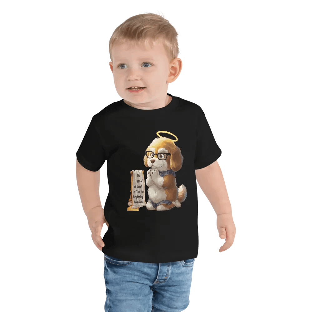 Praying Pup Toddler T-Shirt product image (6)