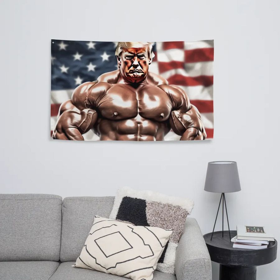 Donald Pump Flag product image (8)