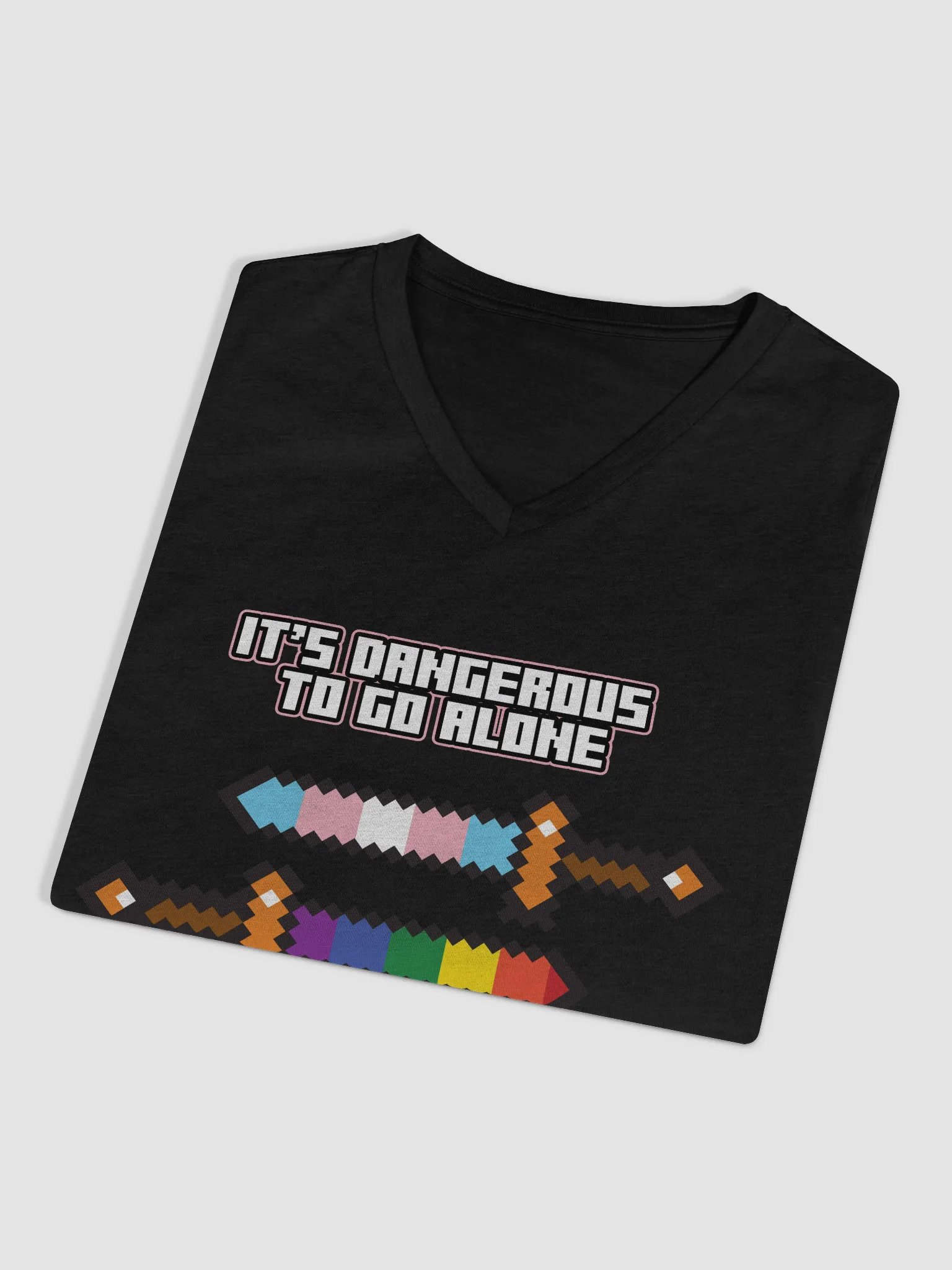 It's Dangerous to Go Alone - V-Neck T-Shirt product image (3)