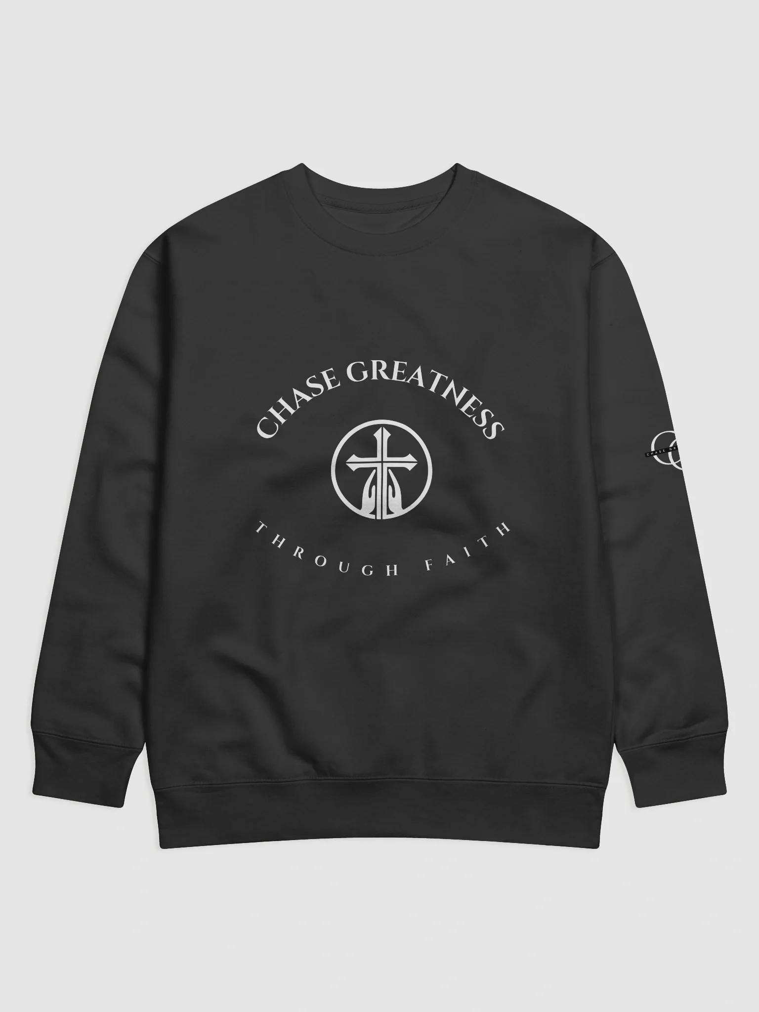 CG Faith Black Sweatshirt product image (1)