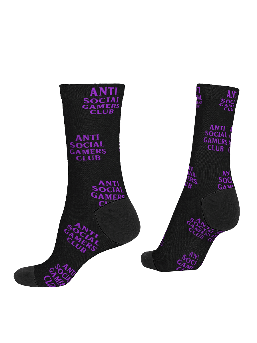 Anti Social Gamers Club Crew Socks product image (4)