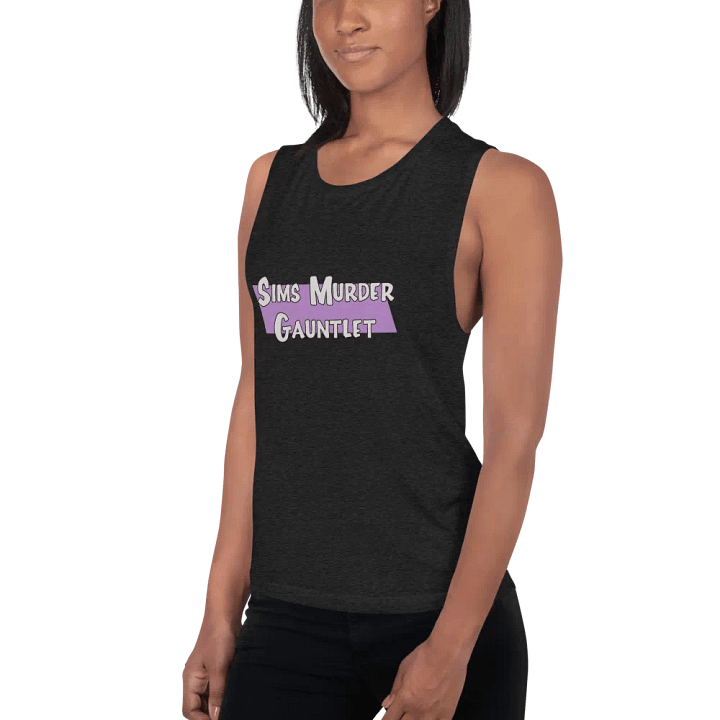 Retro Gauntlet Graphic Muscle Tank product image (1)