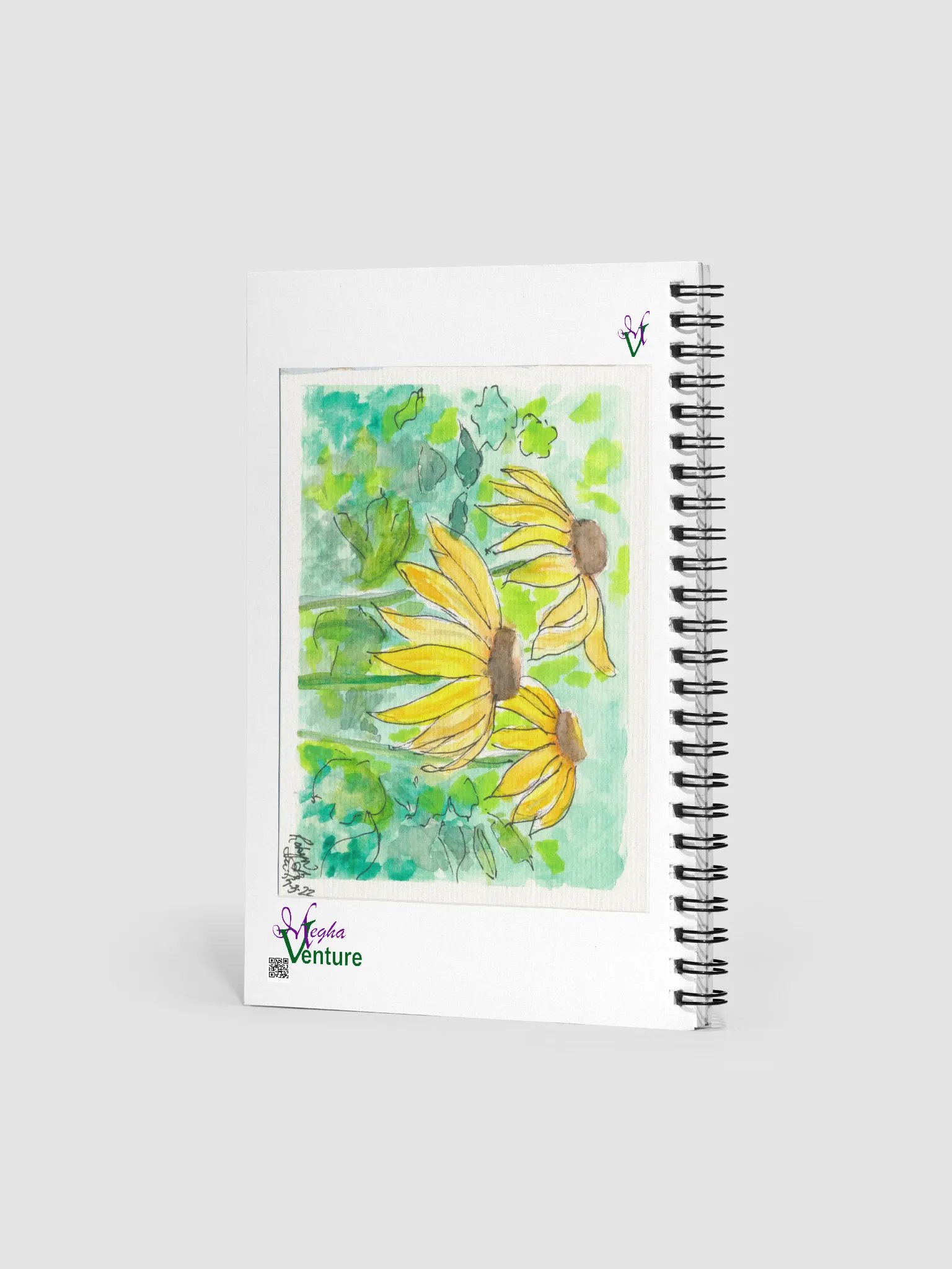 Cornflower Cluster Blank Journal product image (2)