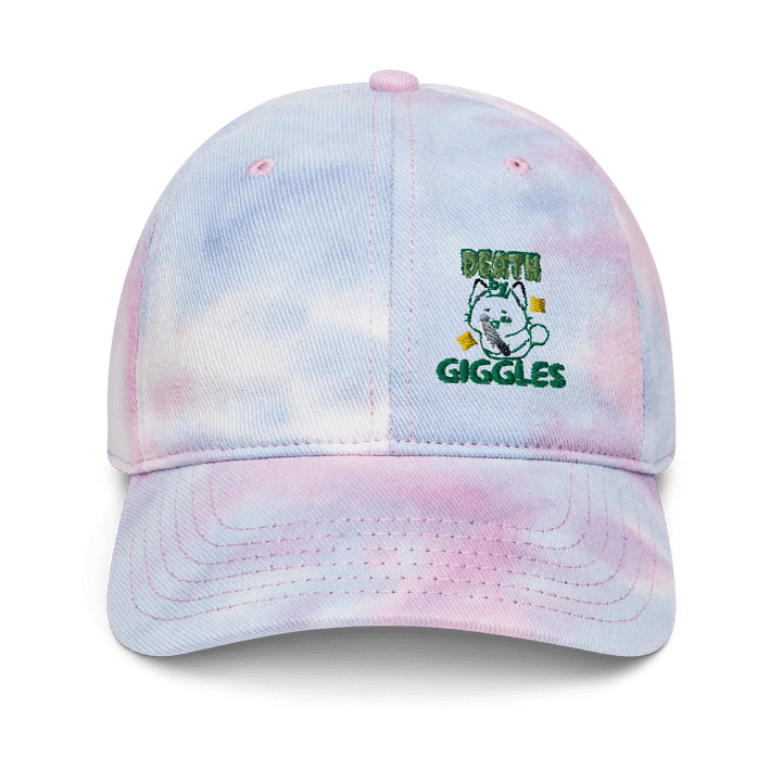 Death by Giggles Tie-Dye Dad Hat product image (1)