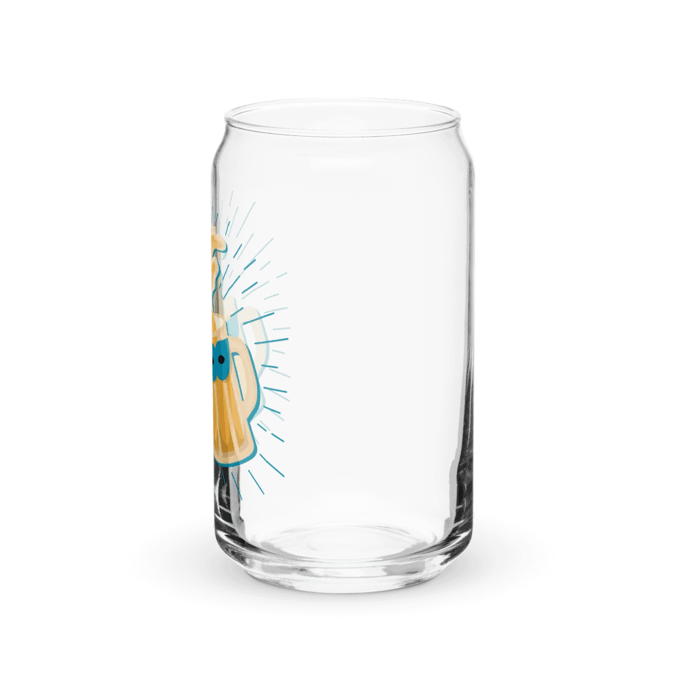 Masked Cheers Can-Shaped Glass product image (9)