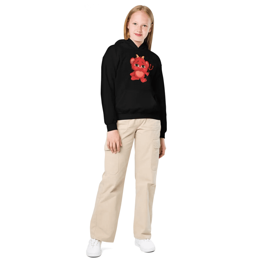 Kids Red Devil Hoodie product image (4)