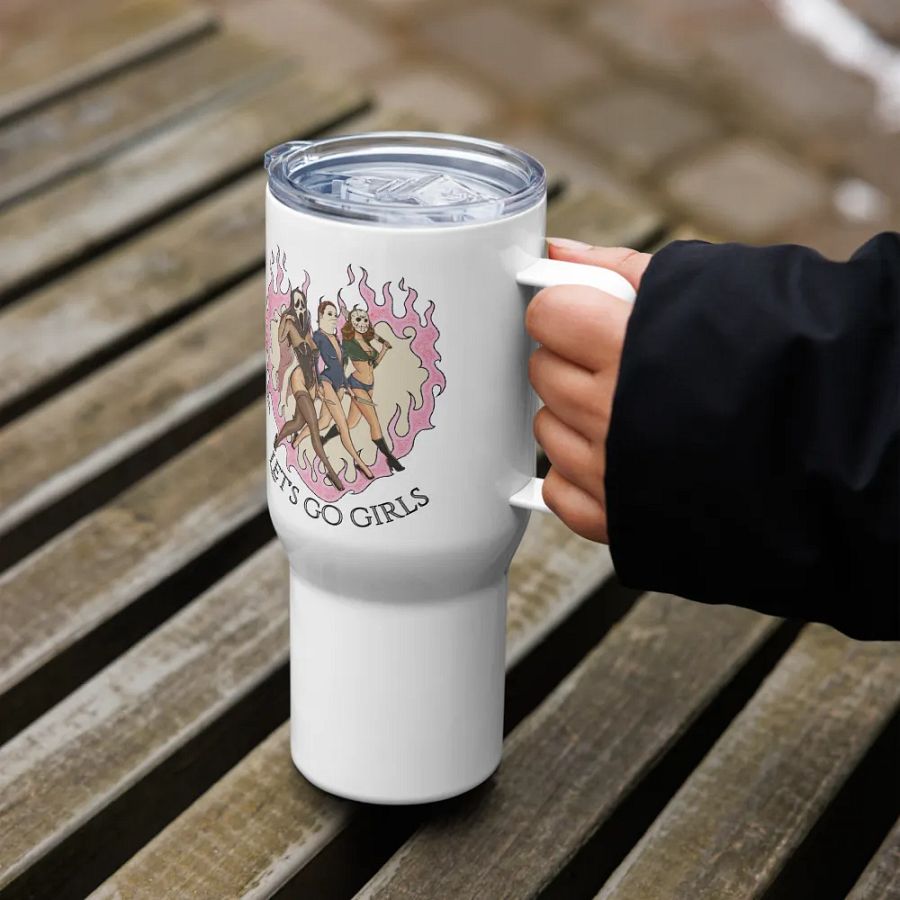 Horror Pin-up Trio Travel Mug product image (6)