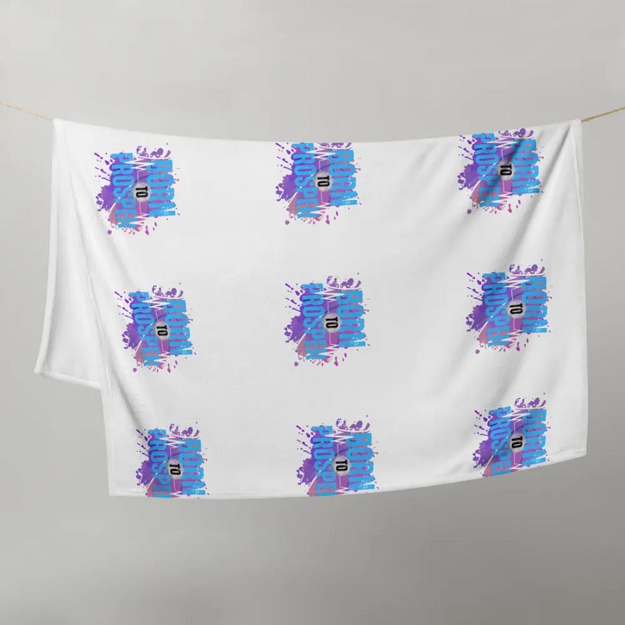 Born to Prosper Throw Blanket product image (21)