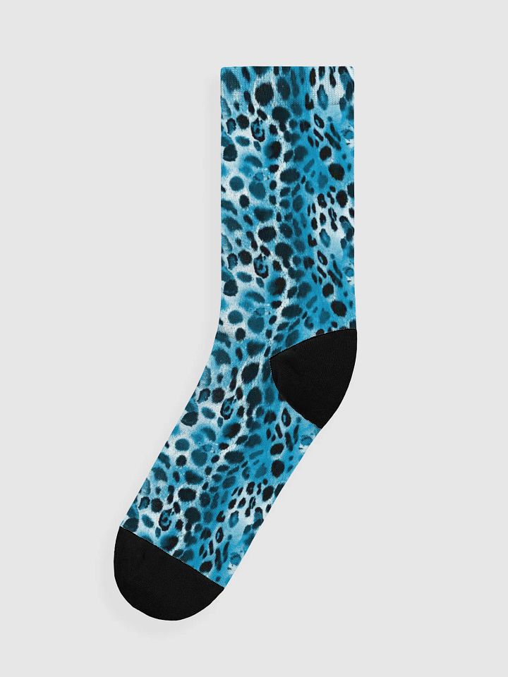 Blue Leopard Socks product image (1)