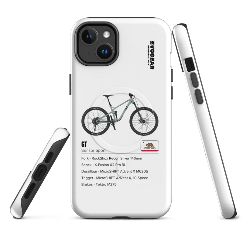 White GT Sensor Sport iPhone MagSafe Case 2.0
