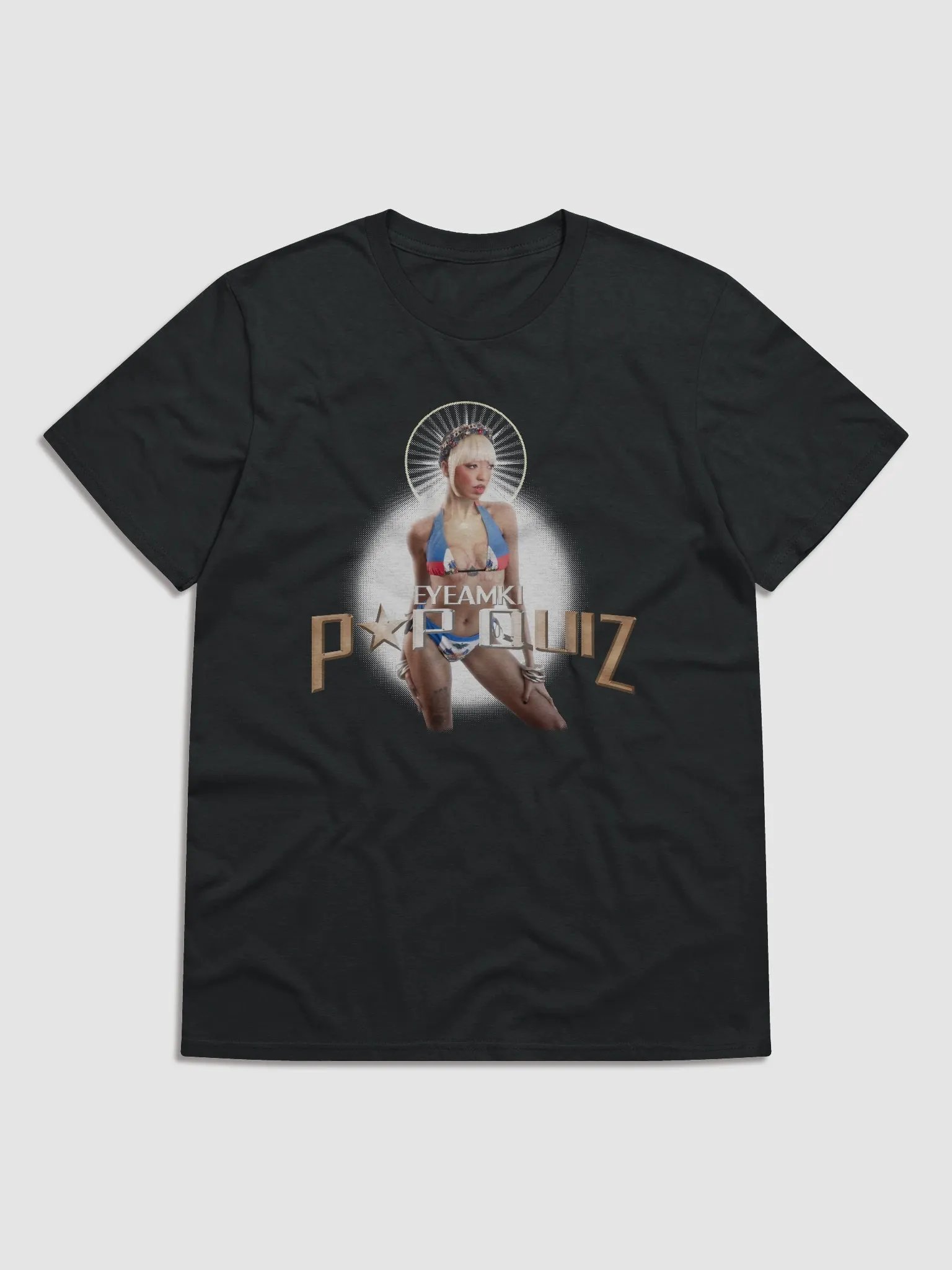 POP QUIZ Black Tee product image (1)