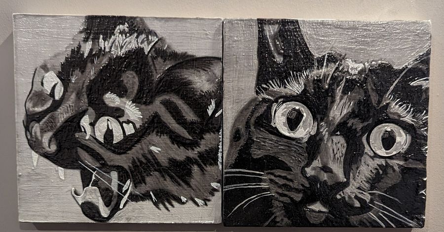 2pc 6x6 Wood Panel - Commission product image (1)