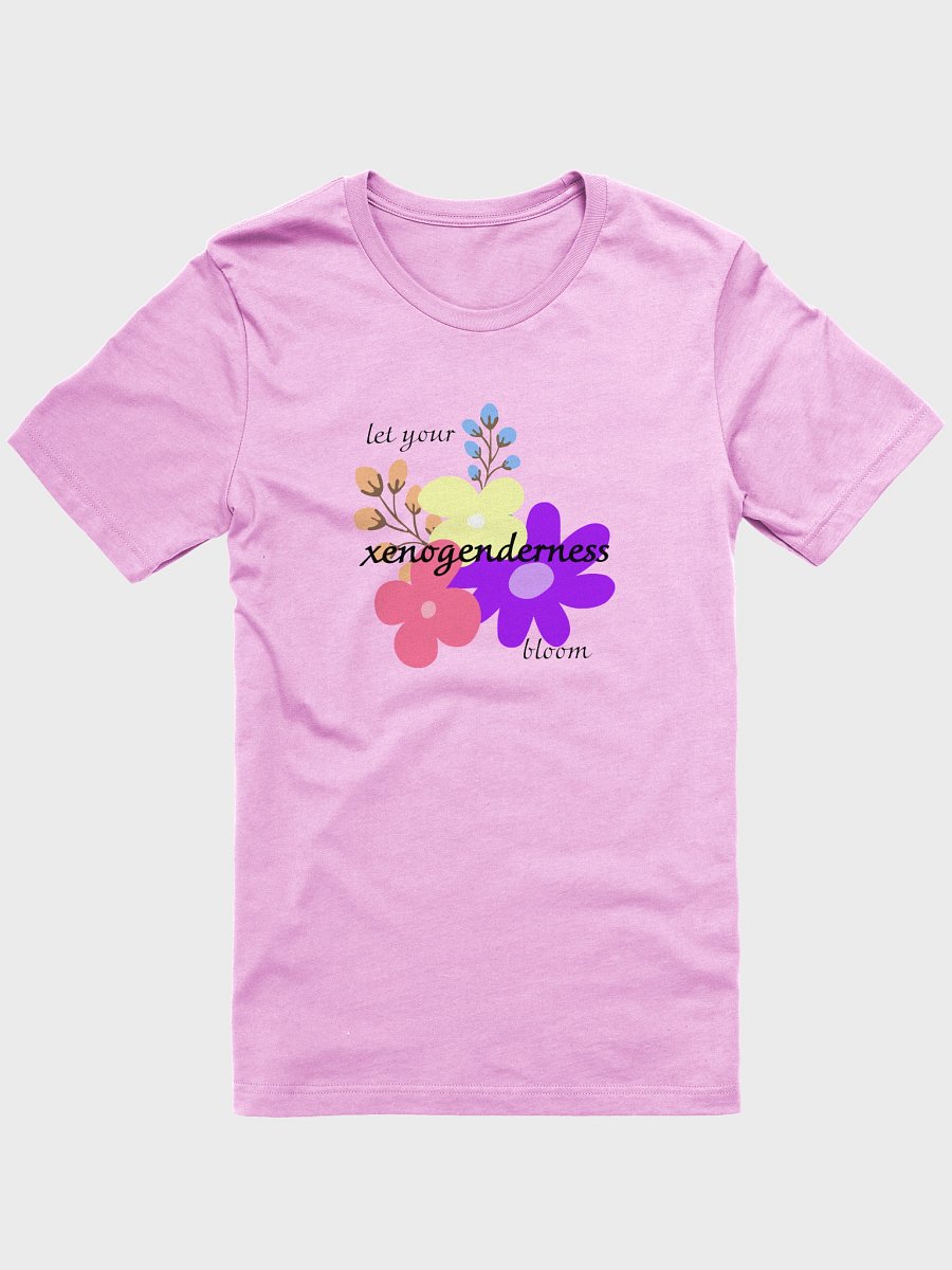 let your xenogenderness bloom t-shirt product image (1)