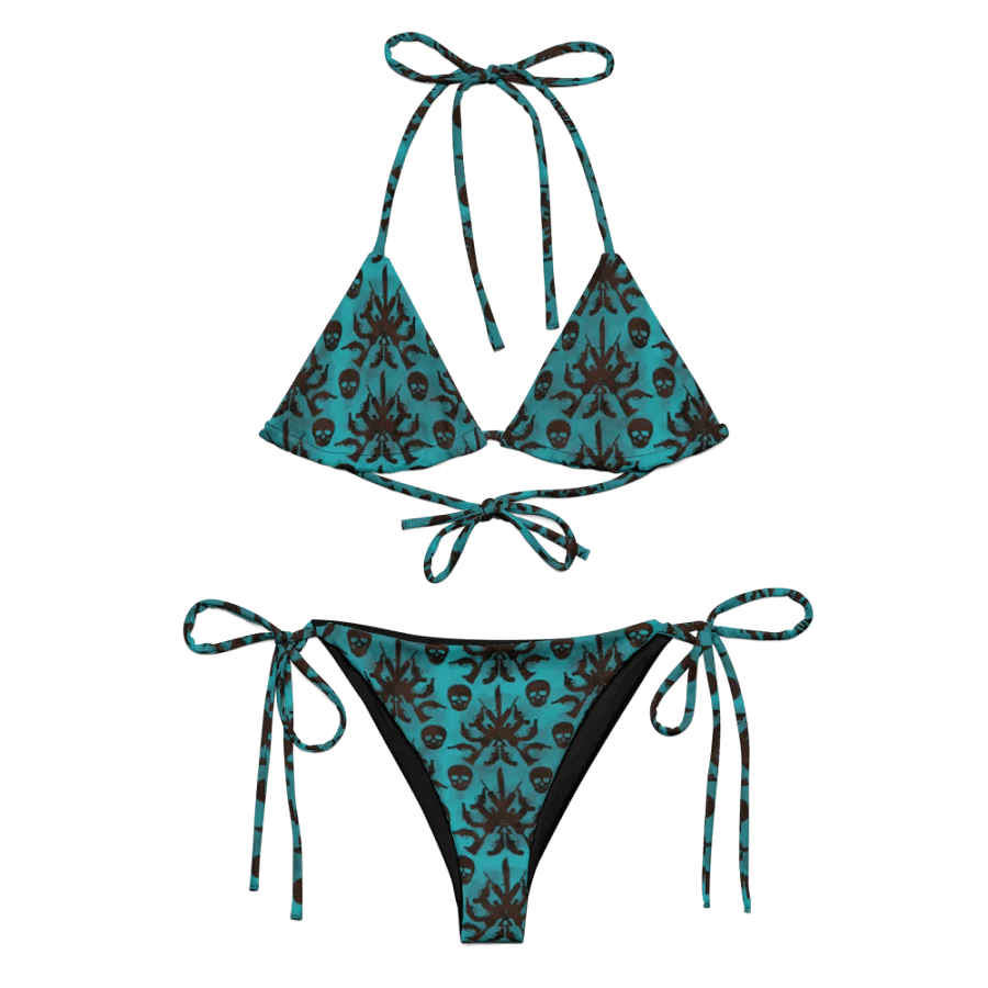 Gothic 2A String Bikini - Teal product image (3)