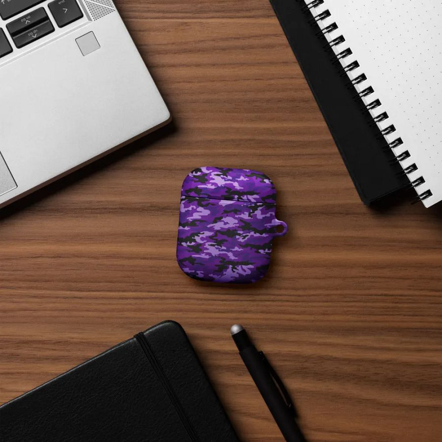 Purple Camo AirPod Case product image (14)