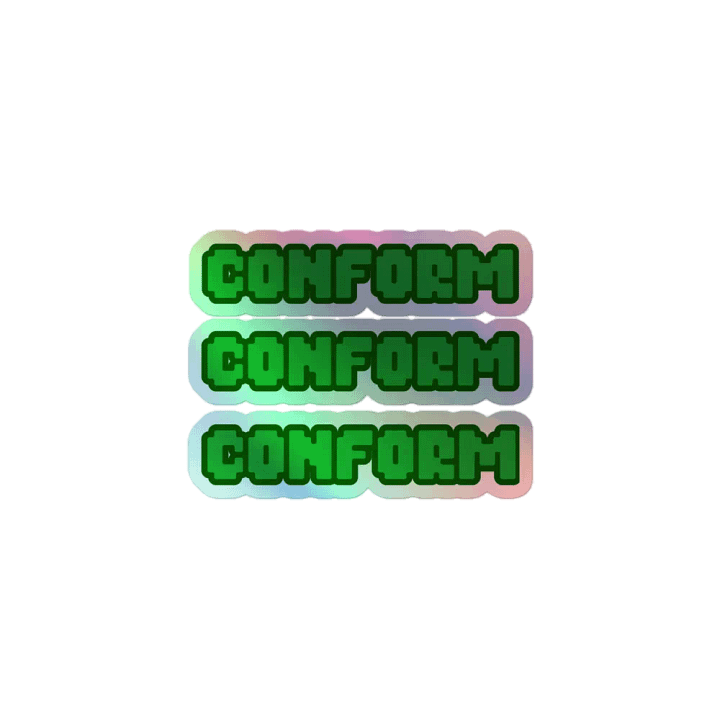 Conform Holographic Stickers product image (1)