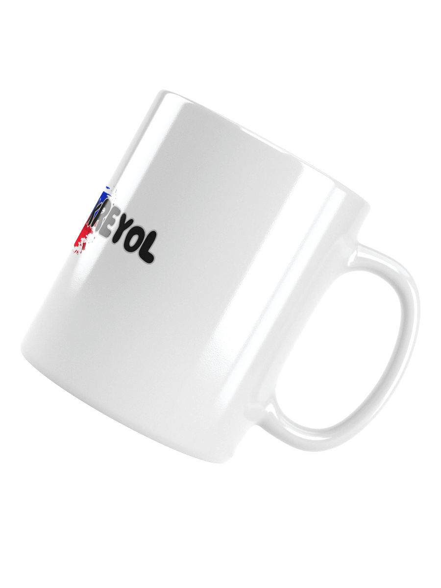 San pou san White Black Glossy Mug product image (3)