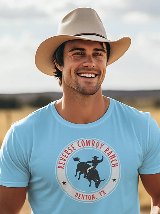 Reverse Cowboy Ranch Unisex T-shirt product image (1)