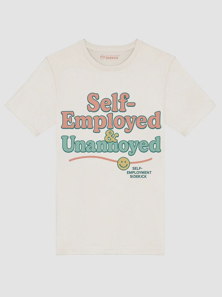 Self-Employed & Unannoyed T-Shirt (Peaches & Mint) product image (1)