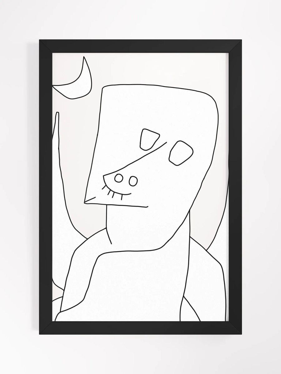 Color-Your-Own Kandinsky's Framed Poster! product image (1)
