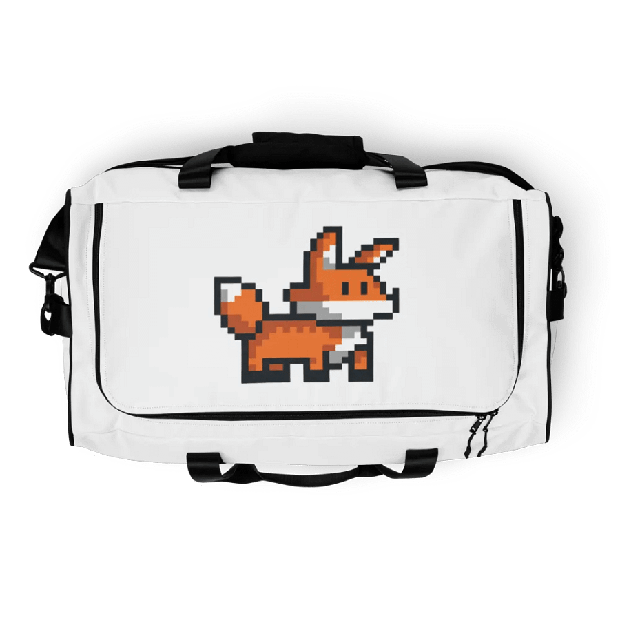 Pixel Fox All-Over Duffle Bag product image (5)
