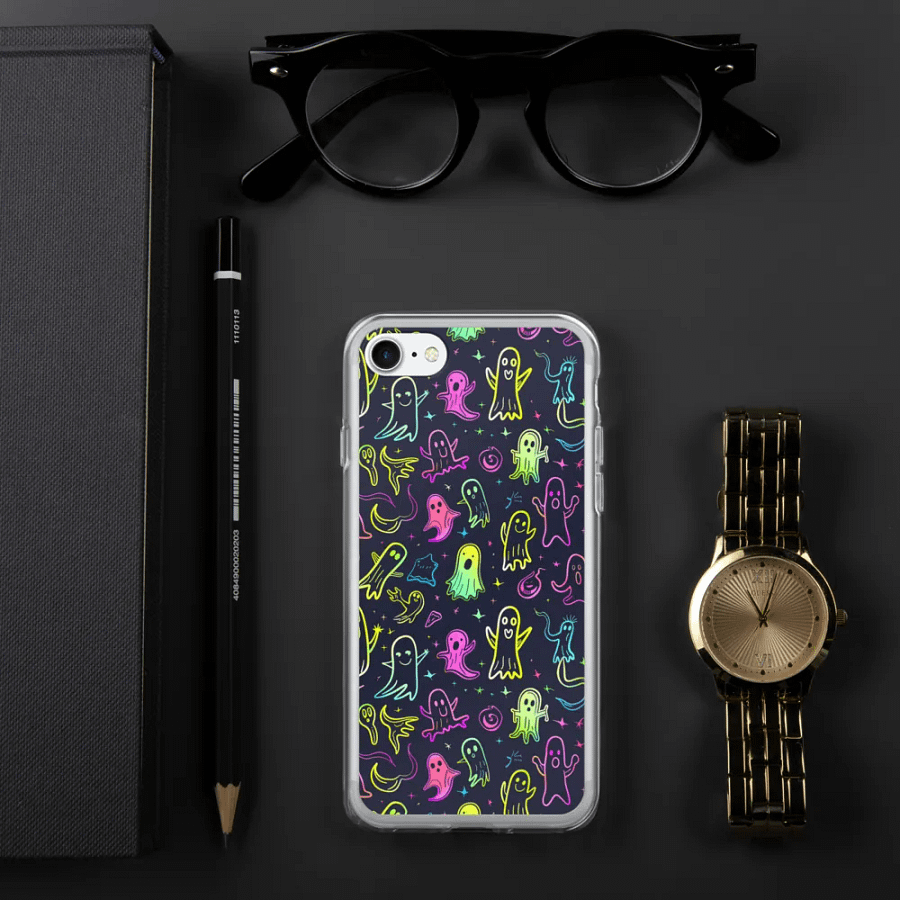 Funny Neon Ghost Case For Iphone product image (3)