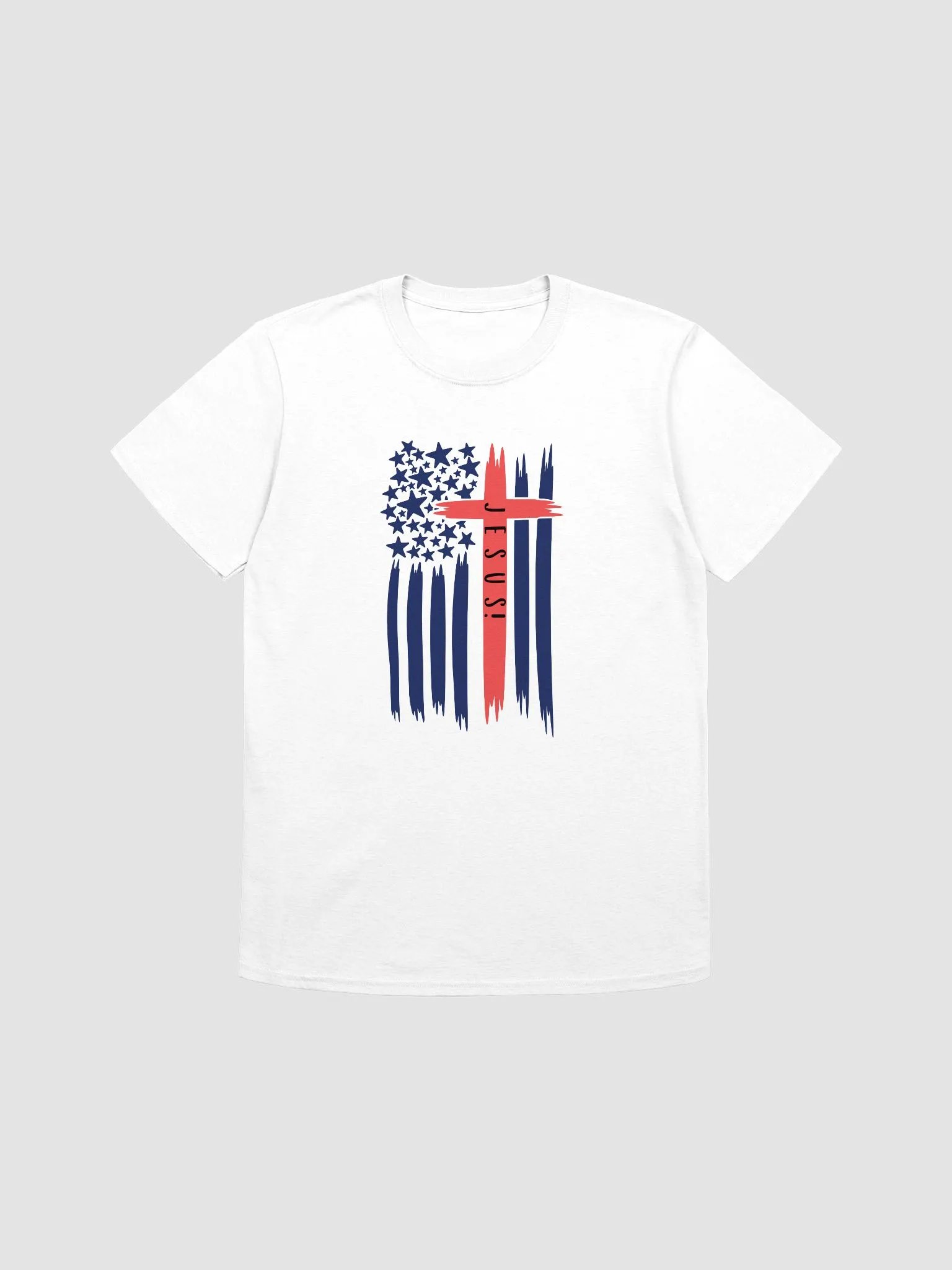 4TH Of July Jesus Flag Cross Patriotic T-Shirt product image (26)