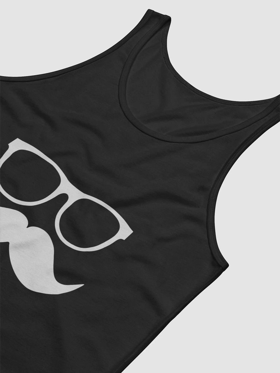 White Moofstache Tank product image (14)
