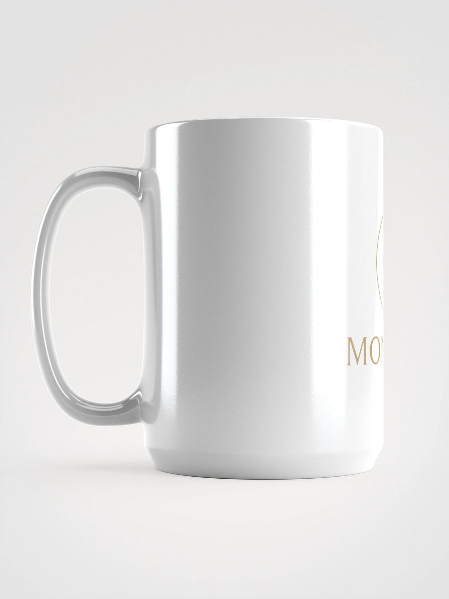 Monture Emblem White Glossy Mug product image (6)