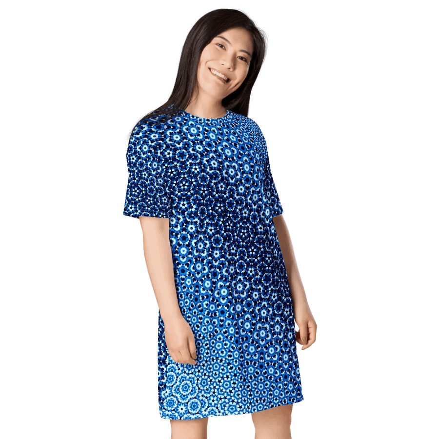 Blue Floral Pattern product image (10)